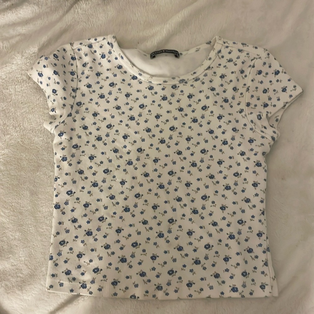 brandy melville flower top